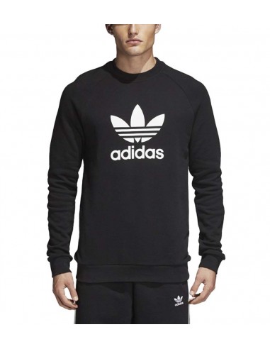 men's adidas originals 3foil crew sweatshirt